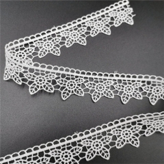 fancy polyester flower lace