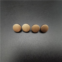 hot selling stock 1cm causal shirt alloy button