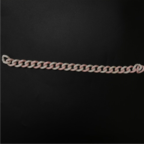 custom pink plastic bag /garment chain