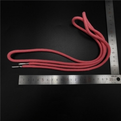 pink 3mm-5mm cotton cords for hoody