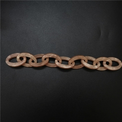 fashion female Acrylic shoulder strap resin bag Chains garment chains decorative chains