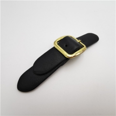 high quality metal pu toggle button for lady's shoes