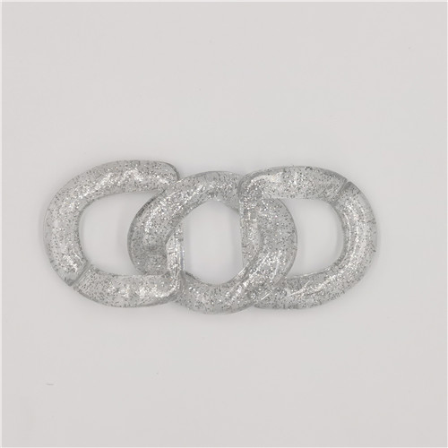 2021 summer fashion clear acrylic chain link for bag and clothing