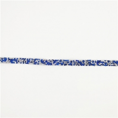 hot selling wedding dress hot fix rhinestone glitter blue glue tape