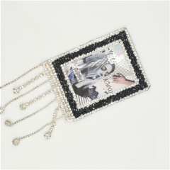 Wholesale custom decorative clothing hot fix patches for ladies t-shirts