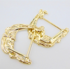 classical gold metal buckle for garment